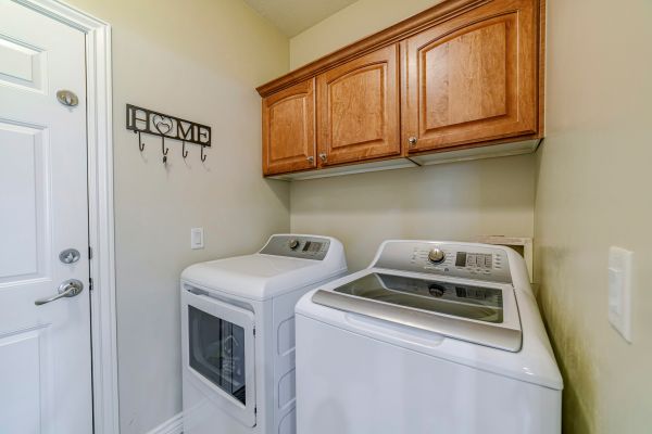 Laundry Cabinet Installation in Crowley