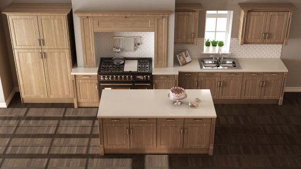 Pine Cabinets Installation in Crowley