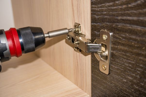 Cabinet Hinge Replacement in Crowley