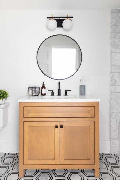 Custom Vanity Installation in Crowley